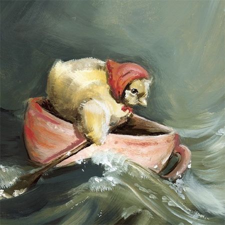 Tilly in a teacup