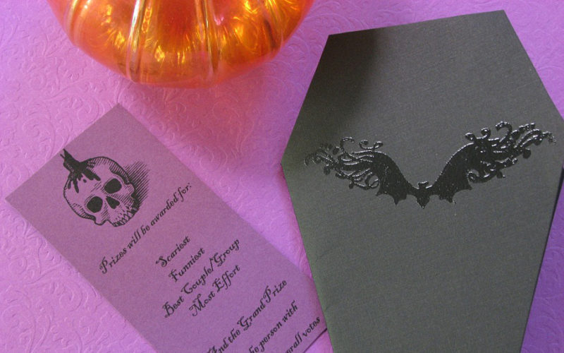 Halloween invite prototype