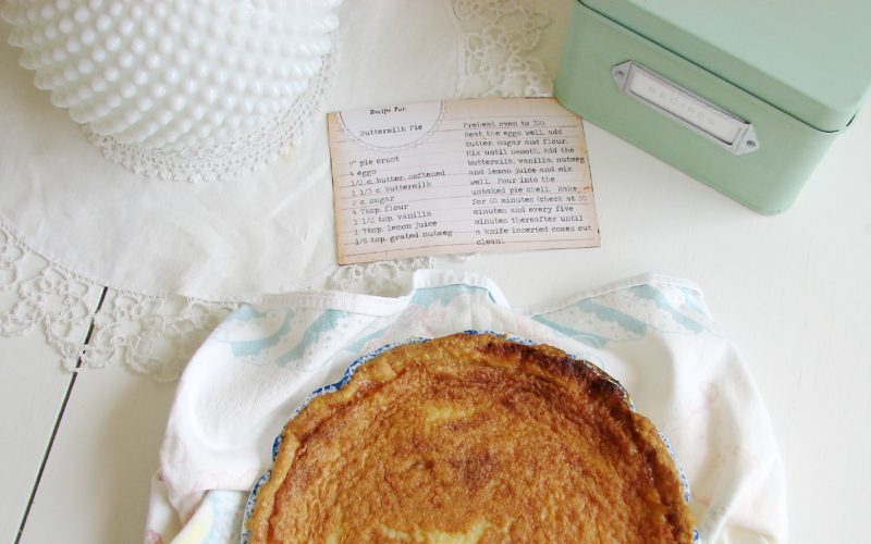 Buttermilk Pie